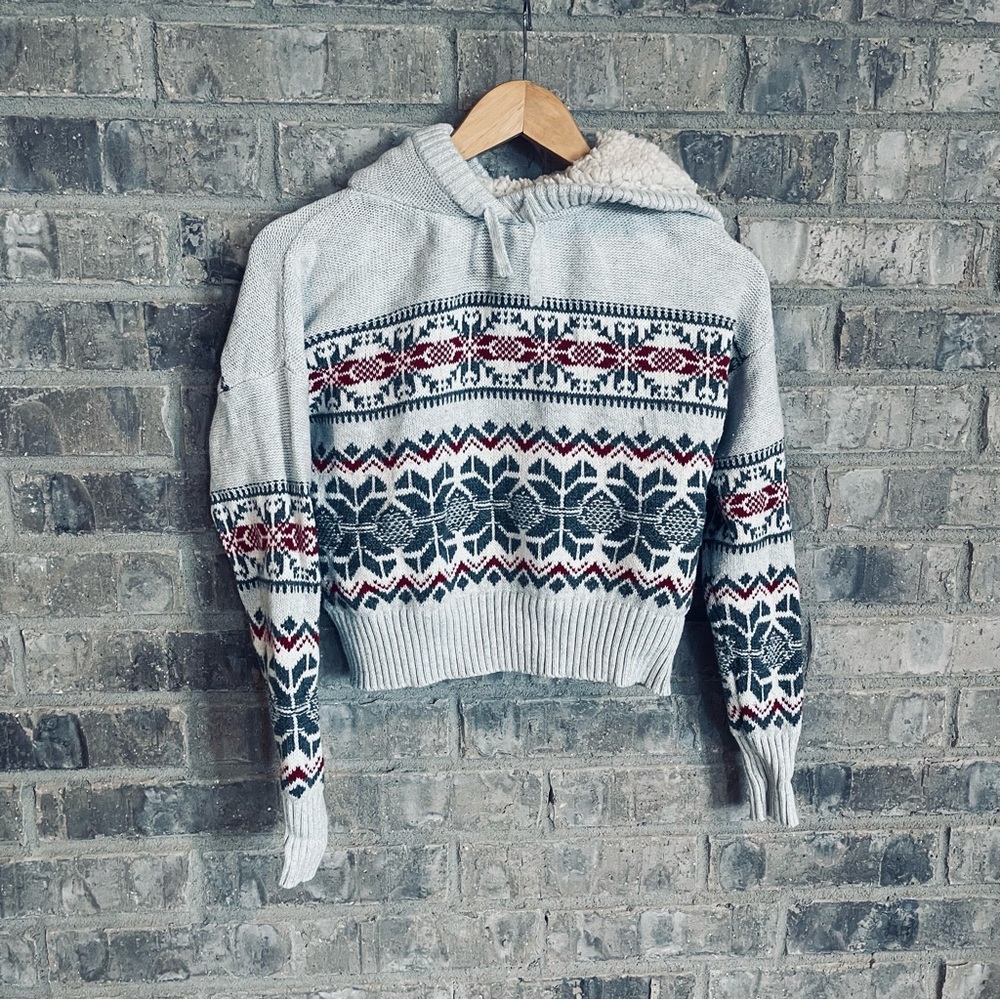 Long Sle Hoodie Knit Swe Sweater if it were me